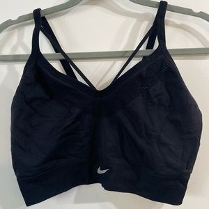 Nike sports bra with strap detail